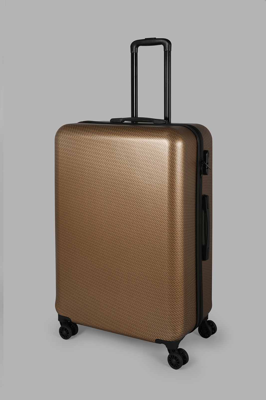Redtag-Gold-Luggage-Trolley-28"-Category:Luggage-Trolleys,-Colour:Gold,-Filter:Travel-Accessories,-LUG-Luggage-Trolleys,-New-In,-New-In-LUG-ACC,-Non-Sale,-Section:Travel,-W22B-Travel-Accessories-