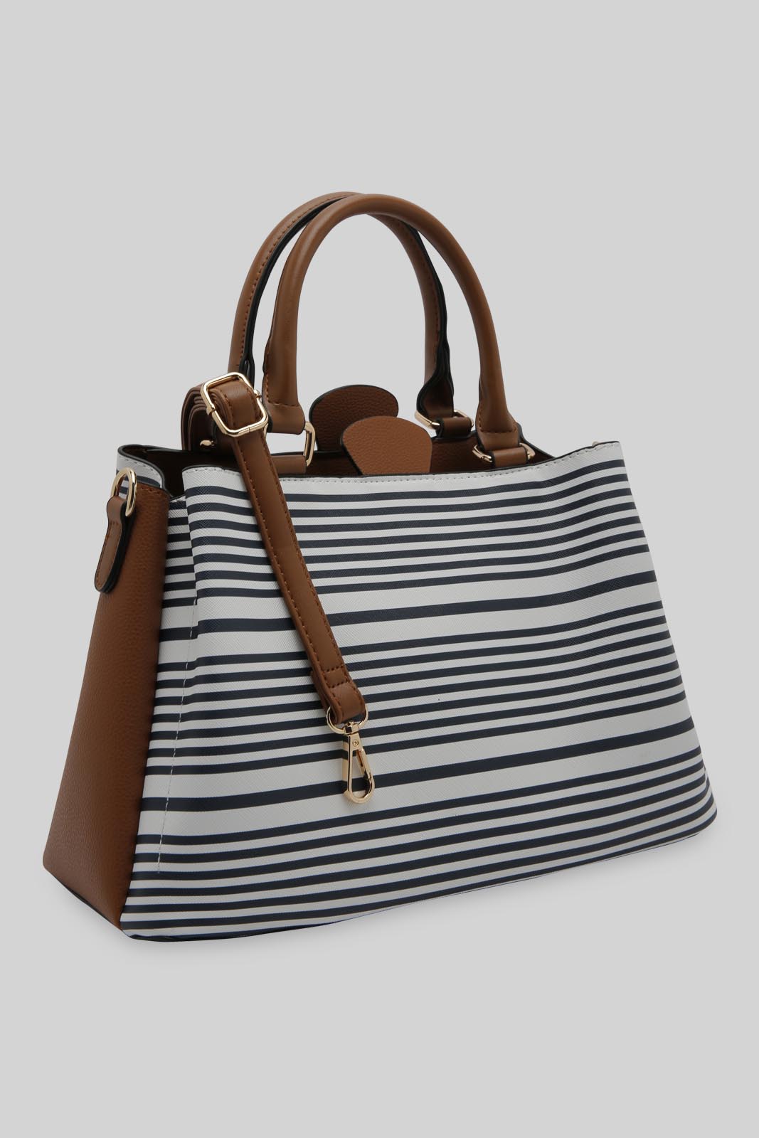 Redtag-Multicolor-Stripe-Day-Bag-Category:Bags,-Colour:Assorted,-Dept:Ladieswear,-Filter:Women's-Accessories,-New-In,-New-In-Women-ACC,-Non-Sale,-Section:Women,-W22B,-Women-Bags-Women-