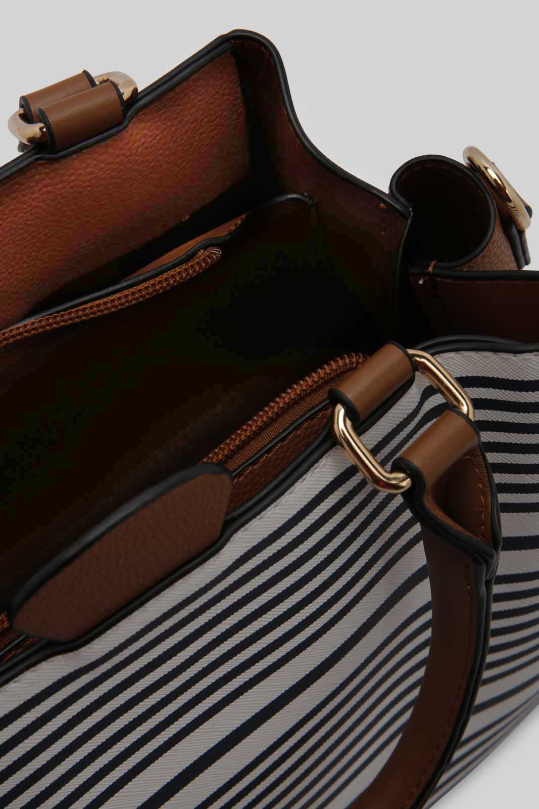 Redtag-Multicolor-Stripe-Day-Bag-Category:Bags,-Colour:Assorted,-Dept:Ladieswear,-Filter:Women's-Accessories,-New-In,-New-In-Women-ACC,-Non-Sale,-Section:Women,-W22B,-Women-Bags-Women-