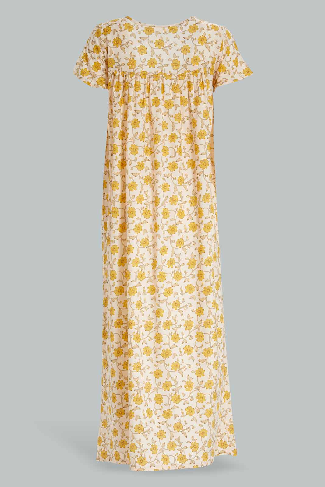 Redtag-Assorted-AOP-Short-Sleeve-Category:Nightgowns,-Colour:Assorted,-Deals:New-In,-Filter:Women's-Clothing,-New-In-Women-APL,-Non-Sale,-Section:Women,-W22A,-Women-Nightgowns--