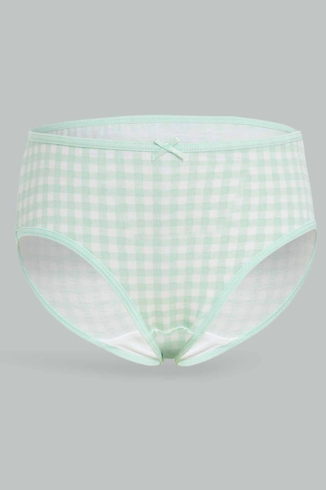 Redtag-Girls-5Pk-Brief-Florals---Navy/Grey-&-Pink-365,-Category:Briefs,-Colour:Navy,-Deals:New-In,-Dept:Girls,-ESS,-Filter:Girls-(2-to-8-Yrs),-GIR-Briefs,-New-In-GIR-APL,-Non-Sale,-Section:Girls-(0-to-14Yrs)-Girls-2 to 8 Years