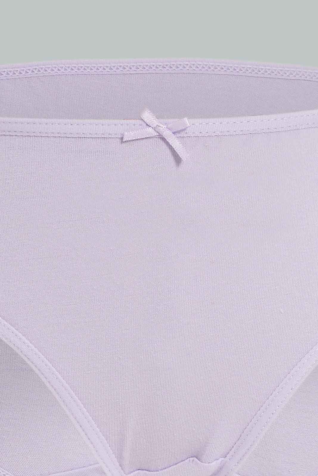Redtag-Girls-7Pk-Brief-Floral---Dusty-Pink/White-365,-Category:Briefs,-Colour:White,-Deals:New-In,-ESS,-Filter:Girls-(2-to-8-Yrs),-GIR-Briefs,-New-In-GIR-APL,-Non-Sale,-Section:Girls-(0-to-14Yrs)-Girls-2 to 8 Years