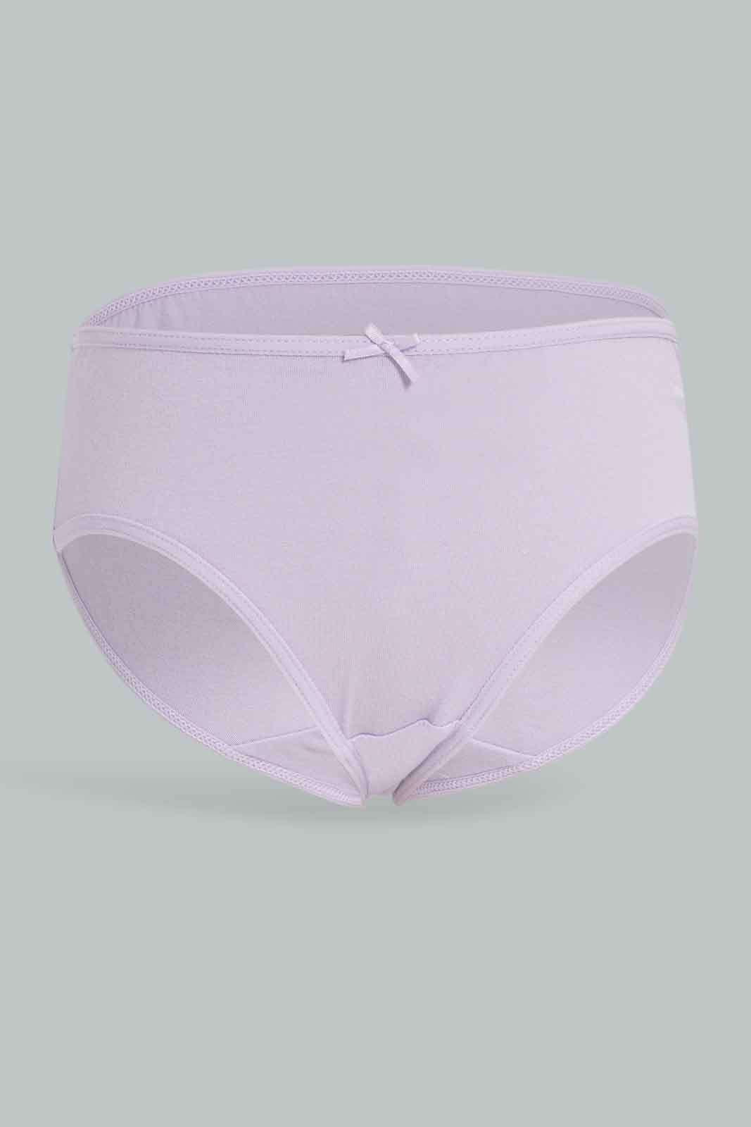 Redtag-Girls-7Pk-Brief-Floral---Dusty-Pink/White-365,-Category:Briefs,-Colour:White,-Deals:New-In,-ESS,-Filter:Girls-(2-to-8-Yrs),-GIR-Briefs,-New-In-GIR-APL,-Non-Sale,-Section:Girls-(0-to-14Yrs)-Girls-2 to 8 Years