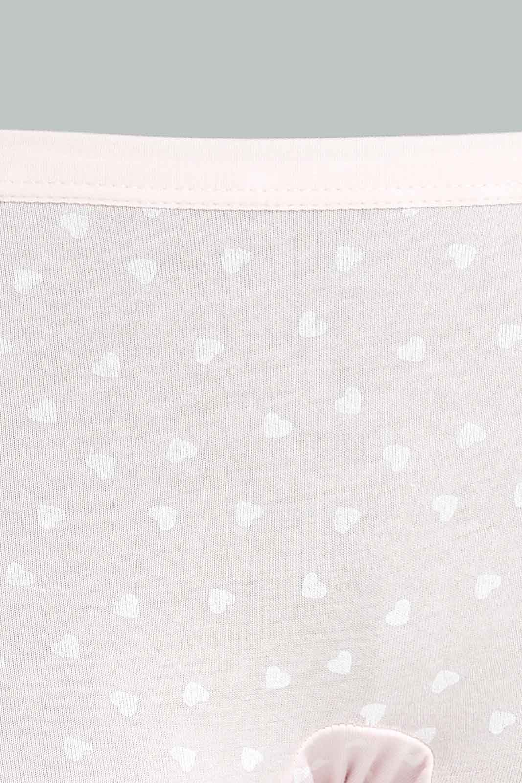 Redtag-Girls-3Pk-Boxer---Coral-Pack-365,-Category:Briefs,-Colour:Orange,-Deals:New-In,-ESS,-Filter:Girls-(2-to-8-Yrs),-GIR-Briefs,-New-In-GIR-APL,-Non-Sale,-Section:Girls-(0-to-14Yrs)-Girls-2 to 8 Years