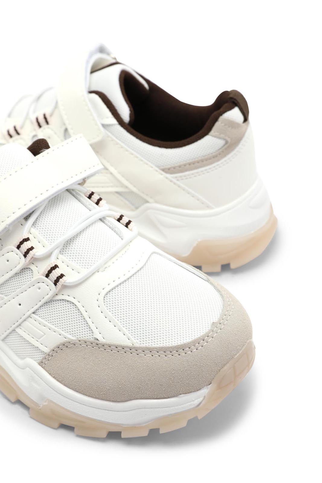 Redtag-White-Material-Block-Trekker-BOY-Trainers,-Category:Trainers,-Colour:White,-Deals:New-In,-Dept:Boys,-Filter:Boys-Footwear-(3-to-5-Yrs),-New-In-BOY-FOO,-Non-Sale,-Section:Boys-(0-to-14Yrs),-W22B-Boys-3 to 5 Years