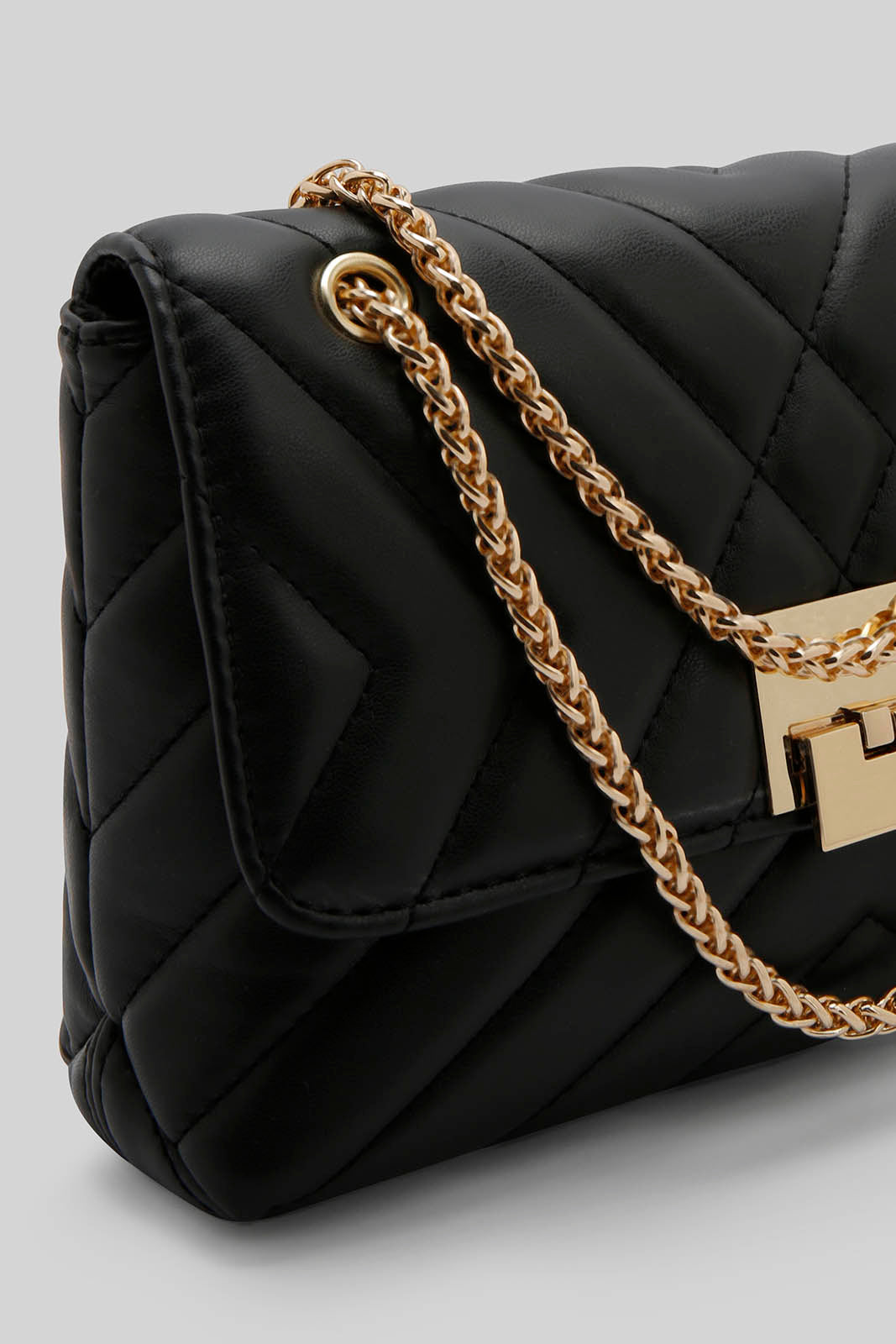 Redtag-Black-Quilted-Clutch-Bag-Category:Bags,-Colour:Black,-Filter:Women's-Accessories,-New-In,-New-In-Women-ACC,-Non-Sale,-Section:Women,-W22B,-Women-Bags-Women-