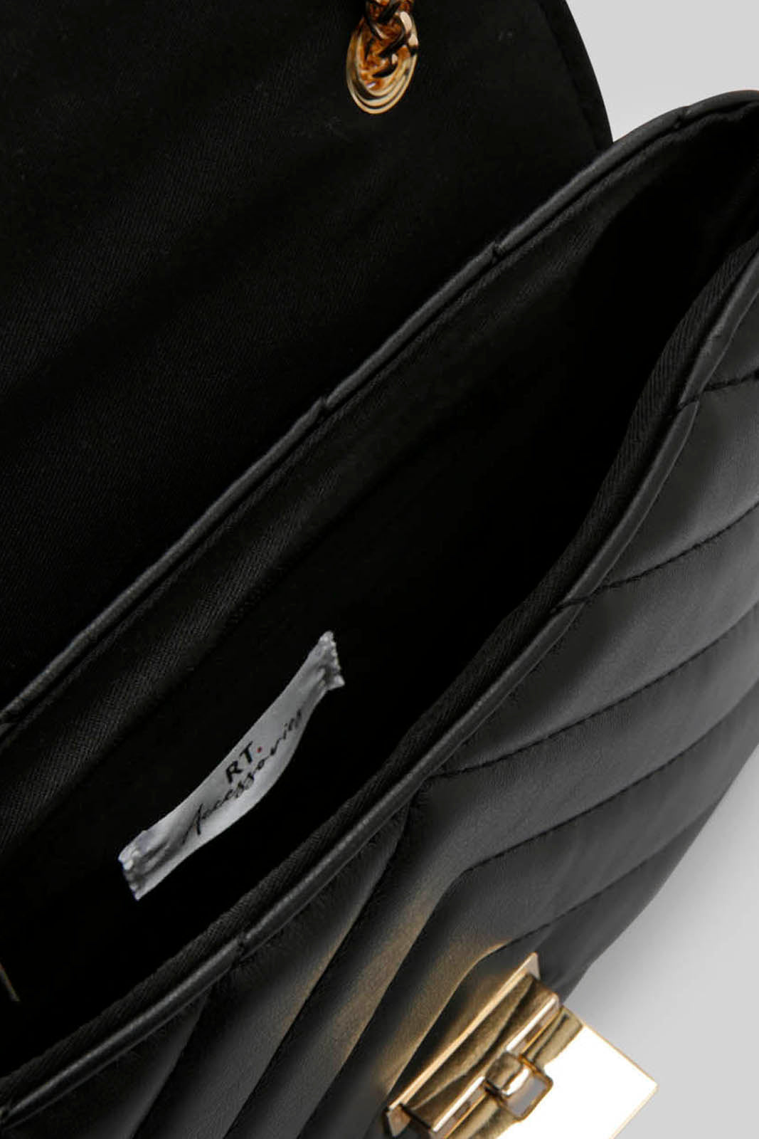Redtag-Black-Quilted-Clutch-Bag-Category:Bags,-Colour:Black,-Filter:Women's-Accessories,-New-In,-New-In-Women-ACC,-Non-Sale,-Section:Women,-W22B,-Women-Bags-Women-