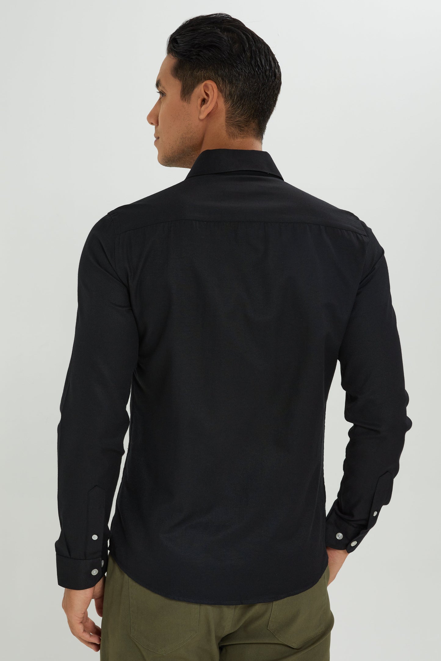 Men Black Formal Shirt