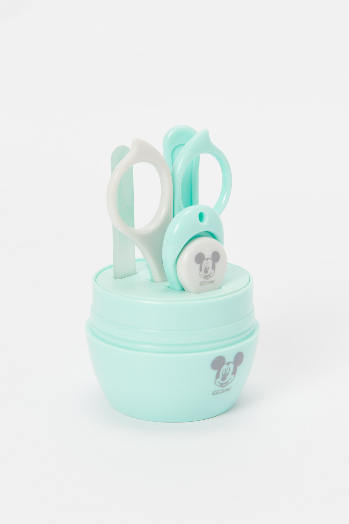 Redtag-Light-Mint/White-Mickey-5Pcs-Groming-Set-Category:Newborn-Accessories,-CHR,-CHR:CHR,-Colour:Mint,-Deals:New-In,-Dept:New-Born,-Filter:Newborn-Accessories,-H1:ACC,-H2:NBN,-H3:NUF,-H4:NUF,-NBN-Newborn-Accessories,-New-In,-New-In-NBN-ACC,-Non-Sale,-Packs,-S23A,-Season:S23B,-Section:Boys-(0-to-14Yrs),-Set:Set-of-5,-Style:INFANT-FEEDING-New-Born-Baby-