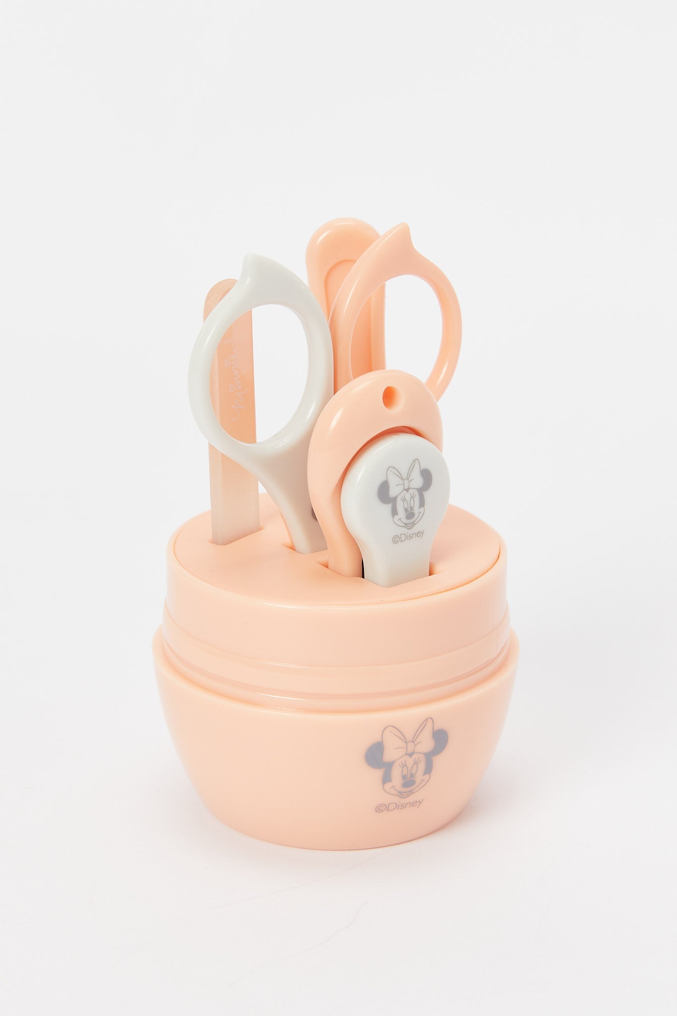 Redtag-Pink/White-Minnie-5Pcs-Groming-Set-Category:Newborn-Accessories,-CHR,-CHR:CHR,-Colour:Pink,-Deals:New-In,-Dept:New-Born,-Filter:Newborn-Accessories,-H1:ACC,-H2:NBN,-H3:NUF,-H4:NUF,-NBN-Newborn-Accessories,-New-In,-New-In-NBN-ACC,-Non-Sale,-Packs,-S23A,-Season:S23B,-Section:Boys-(0-to-14Yrs),-Set:Set-of-5,-Style:INFANT-FEEDING-New-Born-Baby-