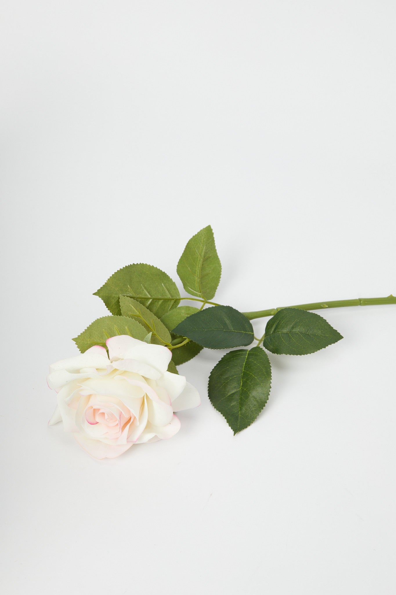 Redtag-White-Artificial-Single-Rose-Stick-Category:Plants-&-Flowers,-Colour:Pink,-Deals:New-In,-Dept:Home,-Filter:Home-Decor,-H1:HMW,-H2:HOM,-H3:DEA,-H4:DCA,-HMW-HOM-Decorative-Accessories,-New-In-HMW-HOM,-Non-Sale,-Promo:PERIGOLD,-S23A,-Season:S23B,-Section:Homewares,-Style:FLOWER-STICK-Home-Decor-