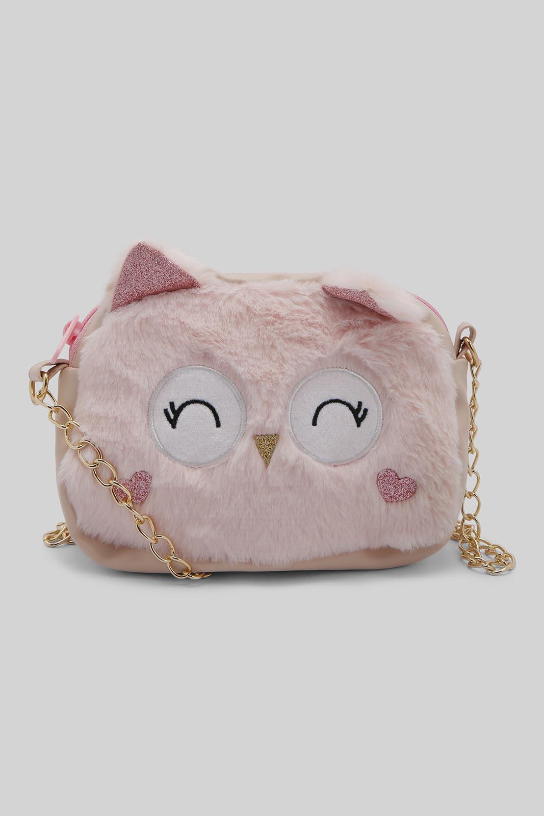 Redtag-Multi-Colour-Character-Faux-Fur-Cross-Body-Bag-Category:Bags,-Colour:Assorted,-Filter:Girls-Accessories,-GIR-Bags,-New-In,-New-In-GIR-ACC,-Non-Sale,-Section:Girls-(0-to-14Yrs),-W22B-Girls-