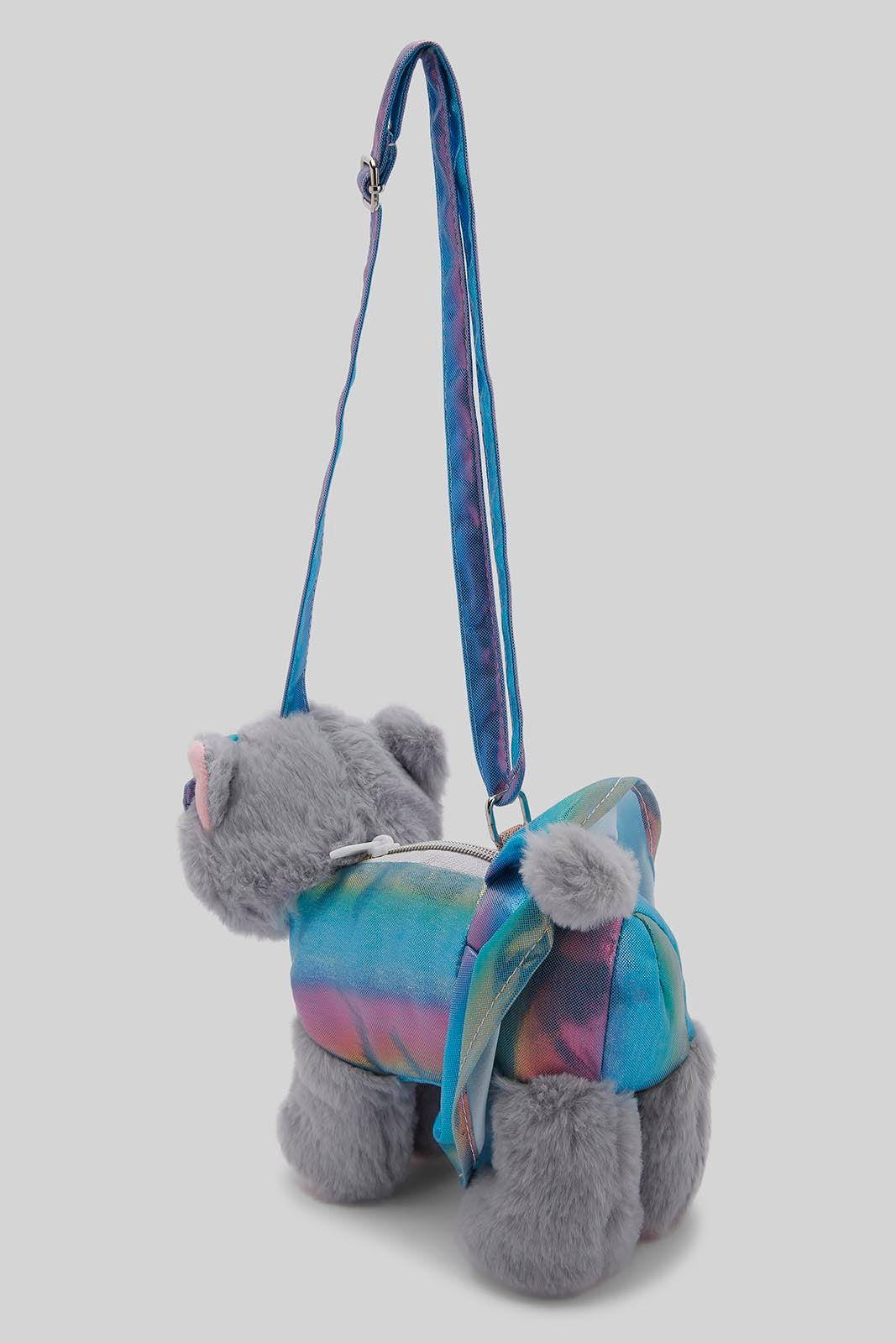 Redtag-Multi-Colour-Character-Faux-Fur-Cross-Body-Bag-Category:Bags,-Colour:Assorted,-Filter:Girls-Accessories,-GIR-Bags,-New-In,-New-In-GIR-ACC,-Non-Sale,-Section:Girls-(0-to-14Yrs),-W22B-Girls-