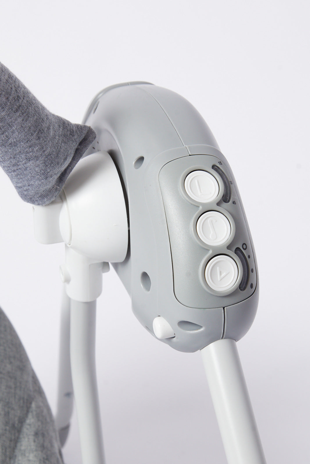 Redtag-Grey-Baby-Electric-Swing-Category:Baby-Carriers-and-Car-Seats,-Colour:Grey,-Deals:New-In,-Dept:New-Born,-Filter:Newborn-Accessories,-NBN-Baby-Carriers-and-Car-Seats,-New-In,-New-In-NBN-ACC,-Non-Sale,-S23A,-Section:Boys-(0-to-14Yrs)-New-Born-Baby-