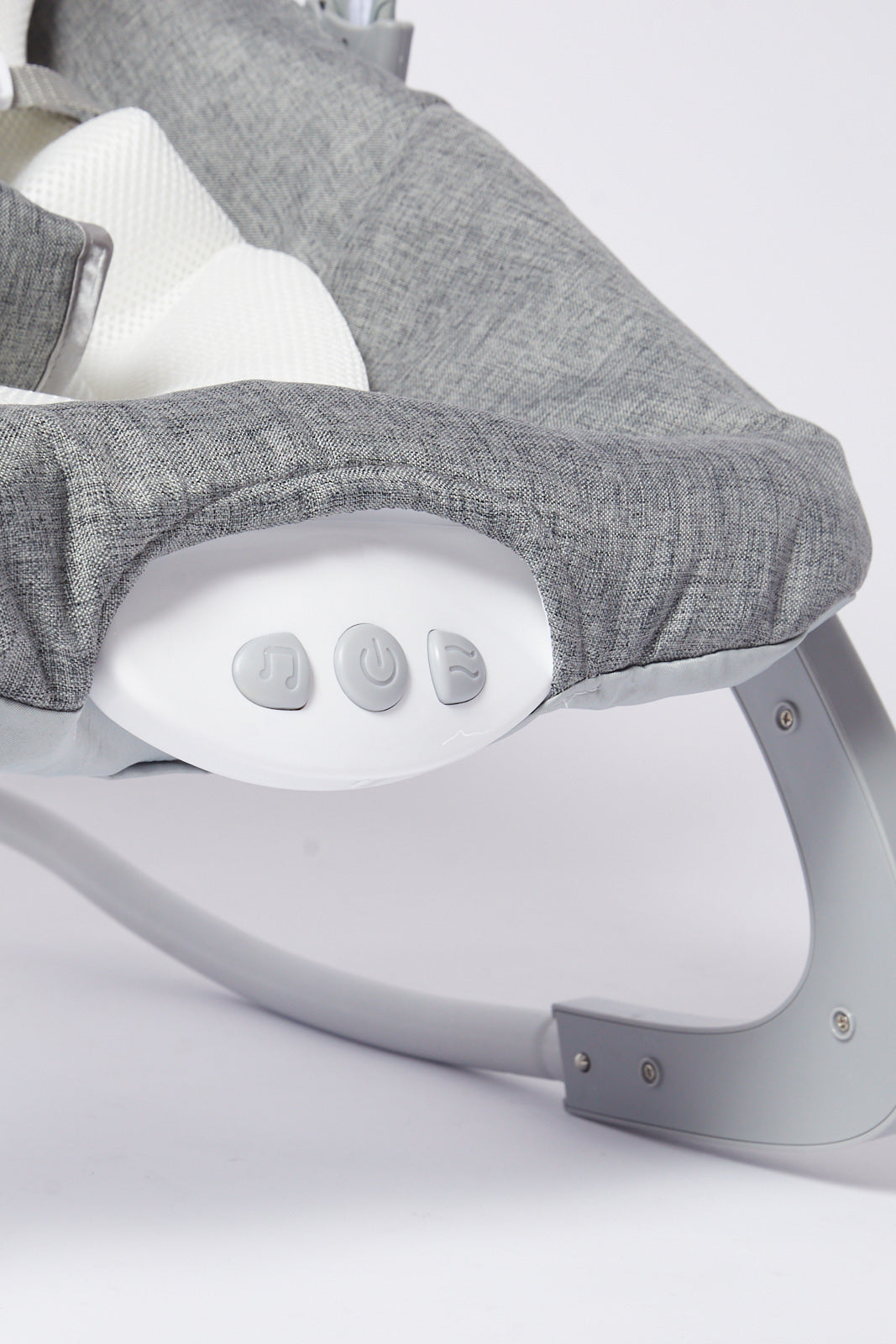 Redtag-Grey-Baby-Electric-Rocker-Category:Baby-Carriers-and-Car-Seats,-Colour:Grey,-Deals:New-In,-Dept:New-Born,-Filter:Newborn-Accessories,-NBN-Baby-Carriers-and-Car-Seats,-New-In,-New-In-NBN-ACC,-Non-Sale,-S23A,-Section:Boys-(0-to-14Yrs)-New-Born-Baby-