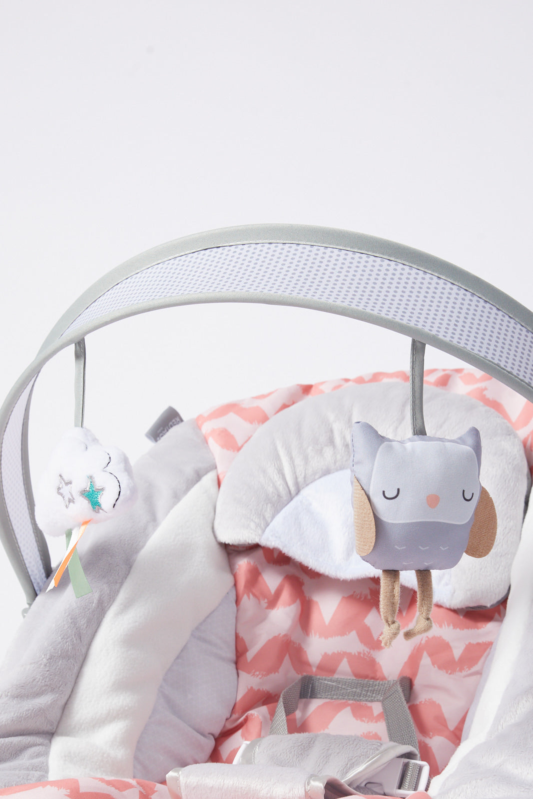 Redtag-Pink-Baby-Electric-Bouncer-Category:Baby-Carriers-and-Car-Seats,-Colour:Pink,-Deals:New-In,-Dept:New-Born,-Filter:Newborn-Accessories,-NBN-Baby-Carriers-and-Car-Seats,-New-In,-New-In-NBN-ACC,-Non-Sale,-S23A,-Section:Boys-(0-to-14Yrs)-New-Born-Baby-