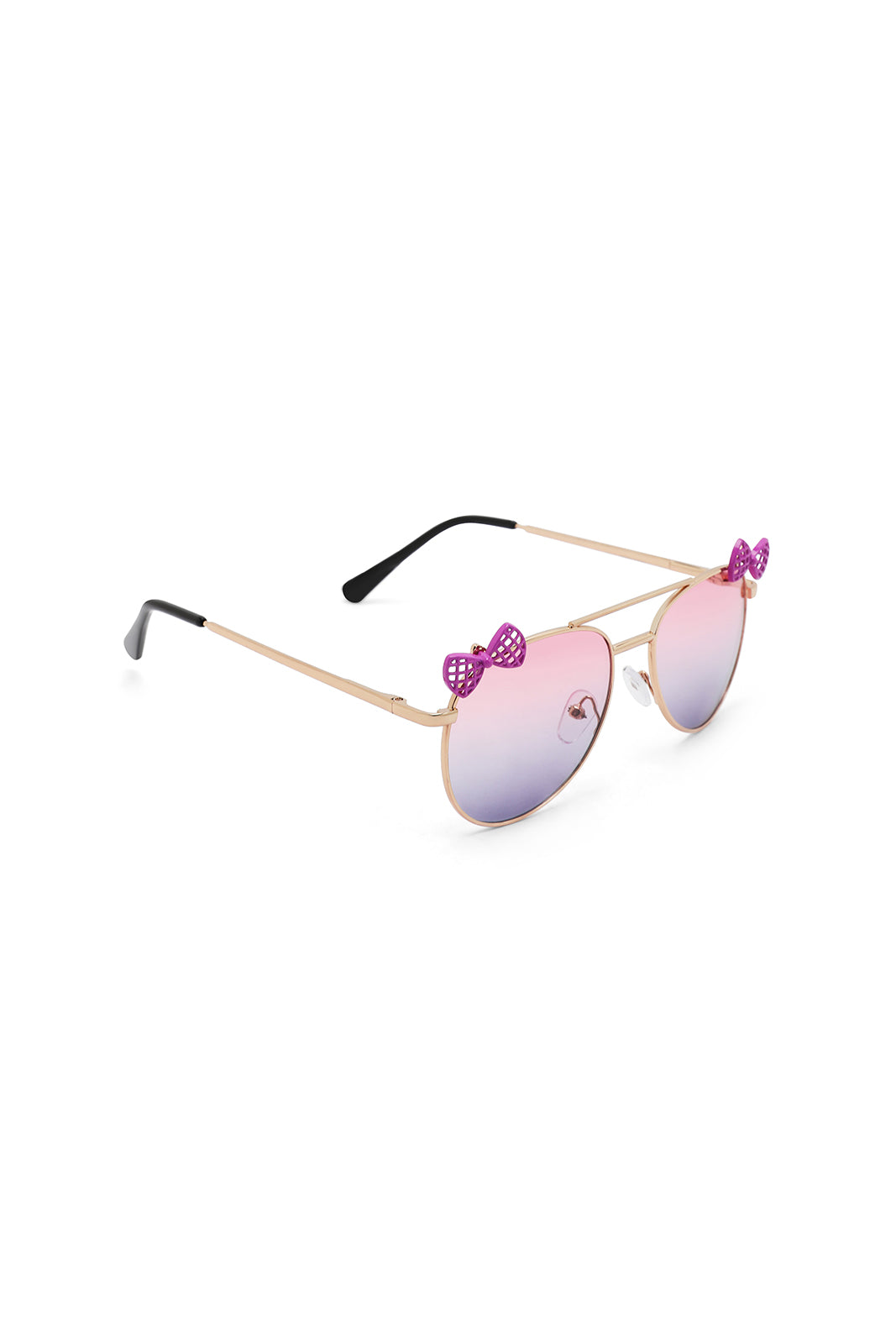 Redtag-Aviator-Bow-Embellished-Frame-Sunglasses-Category:Sunglasses,-Colour:Assorted,-Dept:Girls,-Filter:Girls-Accessories,-GIR-Sunglasses,-New-In,-New-In-GIR-ACC,-Non-Sale,-Section:Girls-(0-to-14Yrs),-W22B-Girls-