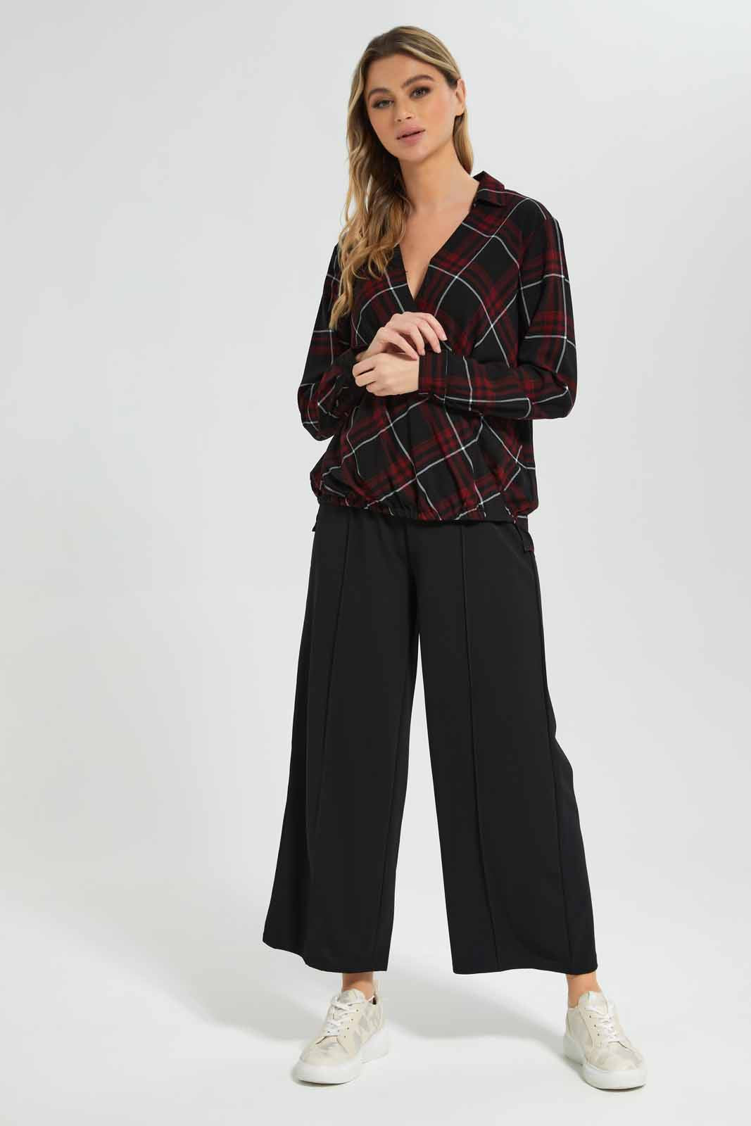 Redtag-Women-Assorted-Wrap-Blouse-Category:Blouses,-Colour:Assorted,-Deals:New-In,-Filter:Women's-Clothing,-New-In-Women-APL,-Non-Sale,-Section:Women,-W22B,-Women-Blouses-Women's-