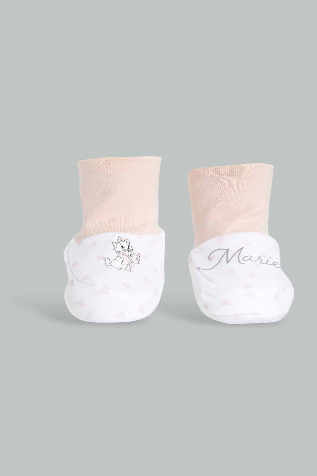 Redtag-Boys-Blue-2Pc-Marie-Cat-Aop-Mittens-And-Booties-Pack-Category:Booties,-CHA,-Colour:White,-Deals:New-In,-Dept:New-Born,-Filter:Baby-(0-to-12-Mths),-NBB-Booties,-New-In-NBB-APL,-Non-Sale,-Section:Boys-(0-to-14Yrs),-W22B-Baby-