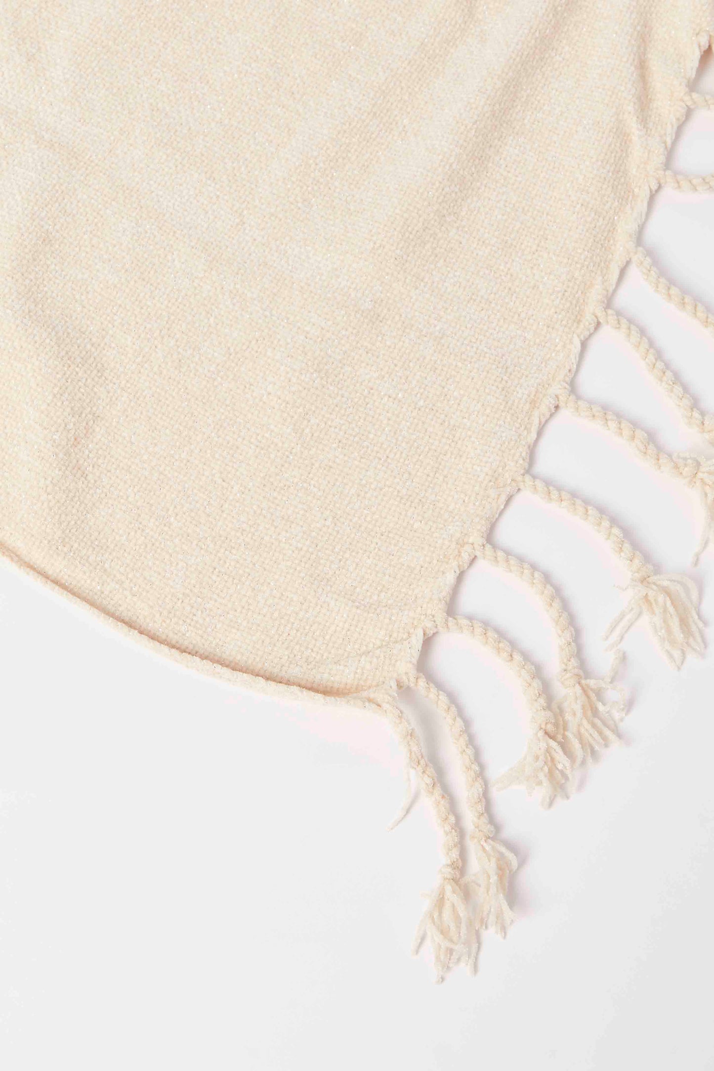 Redtag-Pink-Chenille-Throw-With-Silver-Metallic-Yarn-Category:Throws,-Colour:Beige,-Deals:New-In,-Dept:Home,-Filter:Home-Bedroom,-HMW-BED-Throws,-New-In-HMW-BED,-Non-Sale,-S23A,-Section:Homewares-Home-Bedroom-