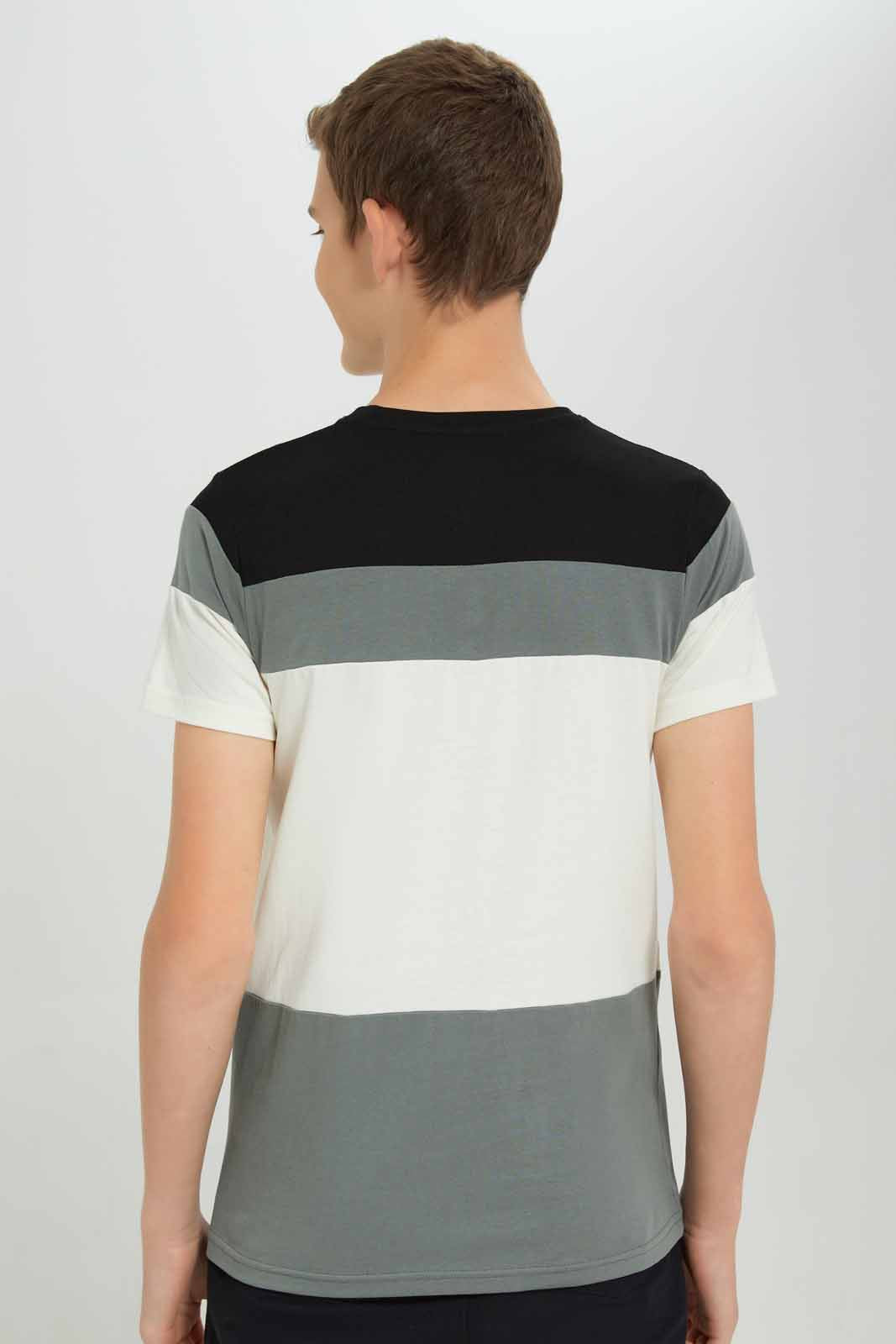 Redtag-Boys-Assorted-Colorblock-Tee-BSR-T-Shirts,-Category:T-Shirts,-Colour:Assorted,-Deals:New-In,-Filter:Senior-Boys-(8-to-14-Yrs),-New-In-BSR-APL,-Non-Sale,-Section:Boys-(0-to-14Yrs),-W22B-Senior-Boys-9 to 14 Years