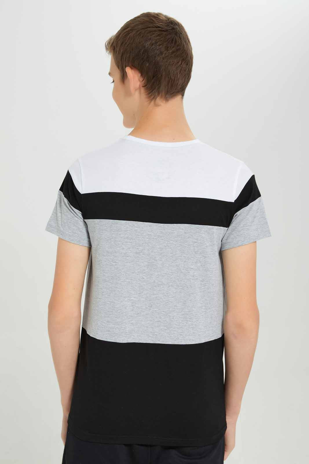 Redtag-Boys-Assorted-Colorblock-Tee-BSR-T-Shirts,-Category:T-Shirts,-Colour:Assorted,-Deals:New-In,-Filter:Senior-Boys-(8-to-14-Yrs),-New-In-BSR-APL,-Non-Sale,-Section:Boys-(0-to-14Yrs),-W22B-Senior-Boys-9 to 14 Years