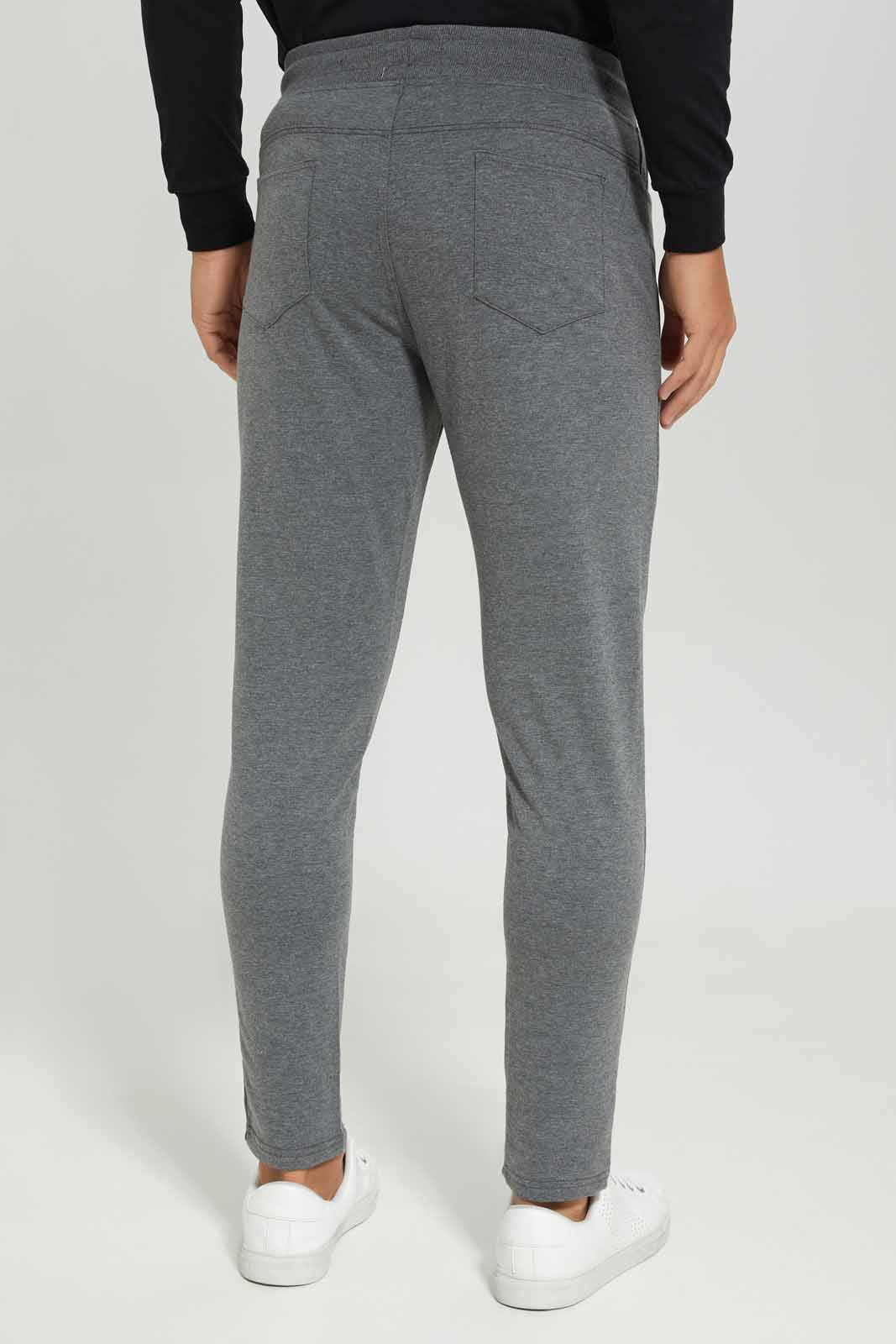 Redtag-Men-Charcoal-5-Pocket-Track-Pant-Category:Joggers,-Colour:Charcoal,-Deals:New-In,-Dept:Menswear,-Filter:Men's-Clothing,-Men-Joggers,-New-In-Men-APL,-Non-Sale,-Section:Men,-W22B-Men's-