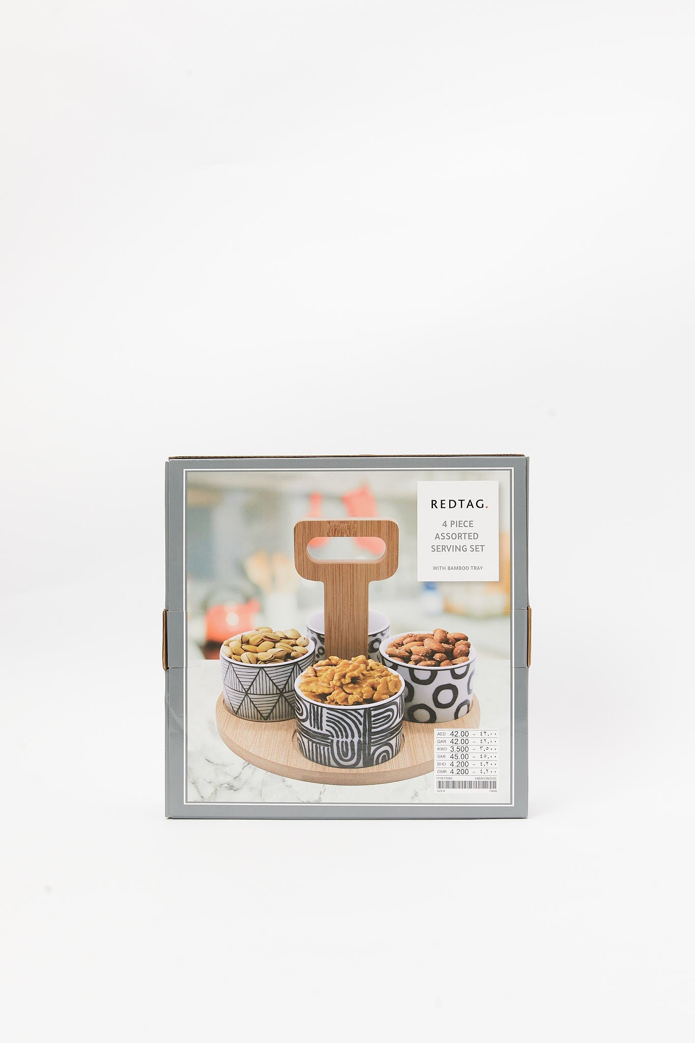 Redtag-Black-Serving-Set-(5-Piece)-Category:Bowls,-Colour:Black,-Deals:New-In,-Dept:Home,-Filter:Home-Dining,-HMW-DIN-Serveware,-New-In-HMW-DIN,-Non-Sale,-S23B,-Section:Homewares-Home-Dining-