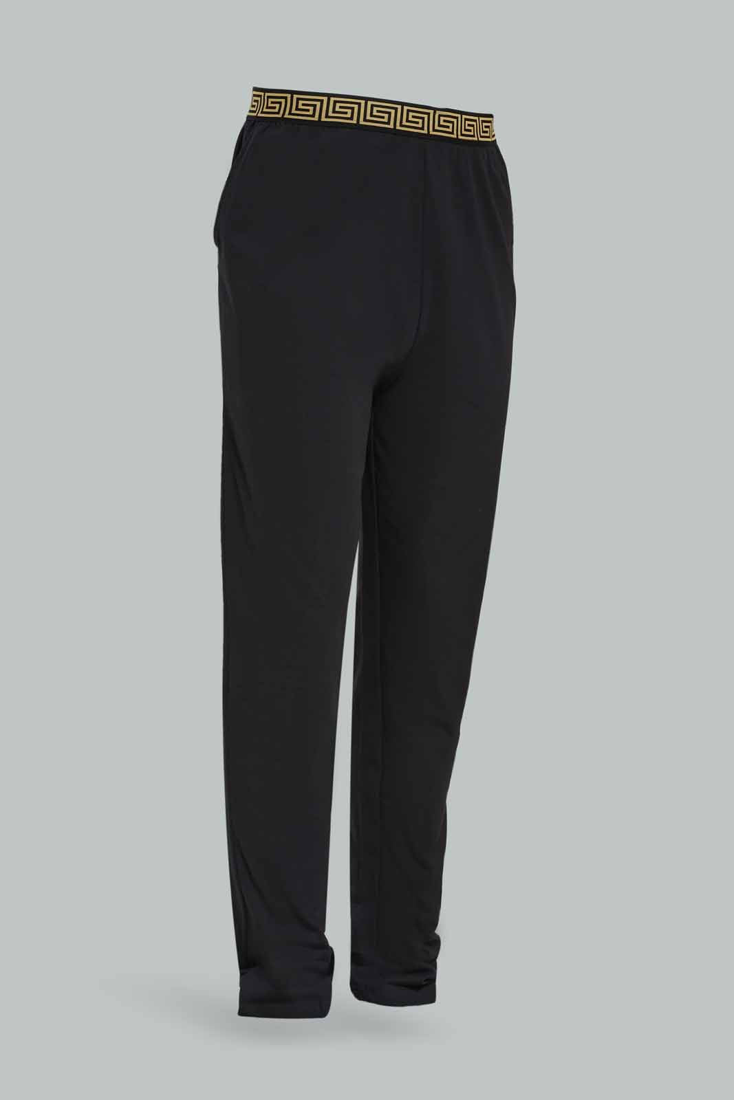 Men Black Pyjama Bottom