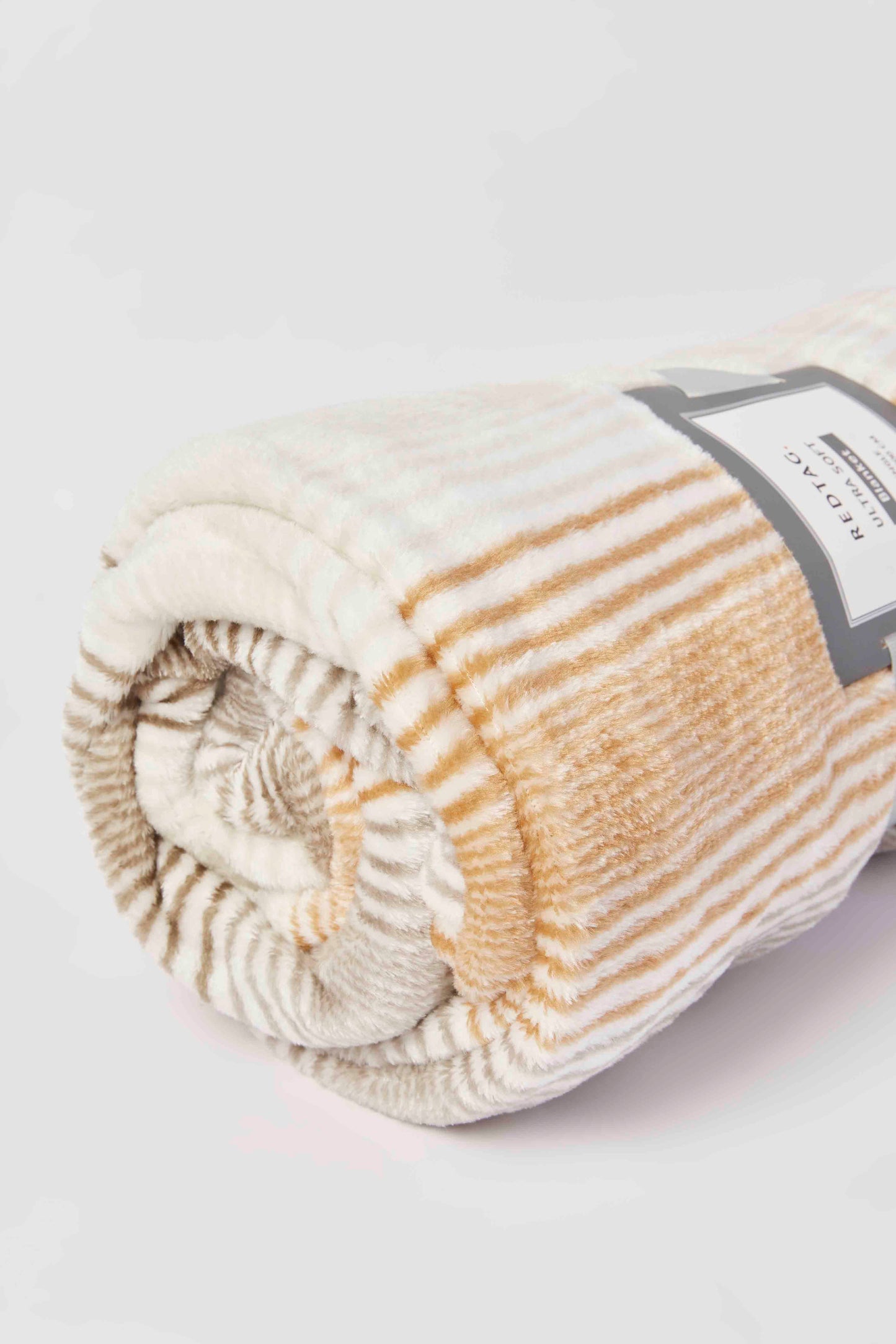 Redtag-Beige-Printed-Stripe-Blacket(Single-Size)-Category:Blankets,-Colour:Beige,-Deals:New-In,-Dept:Home,-Filter:Home-Bedroom,-HMW-BED-Blankets,-New-In-HMW-BED,-Non-Sale,-S23A,-Section:Homewares-Home-Bedroom-