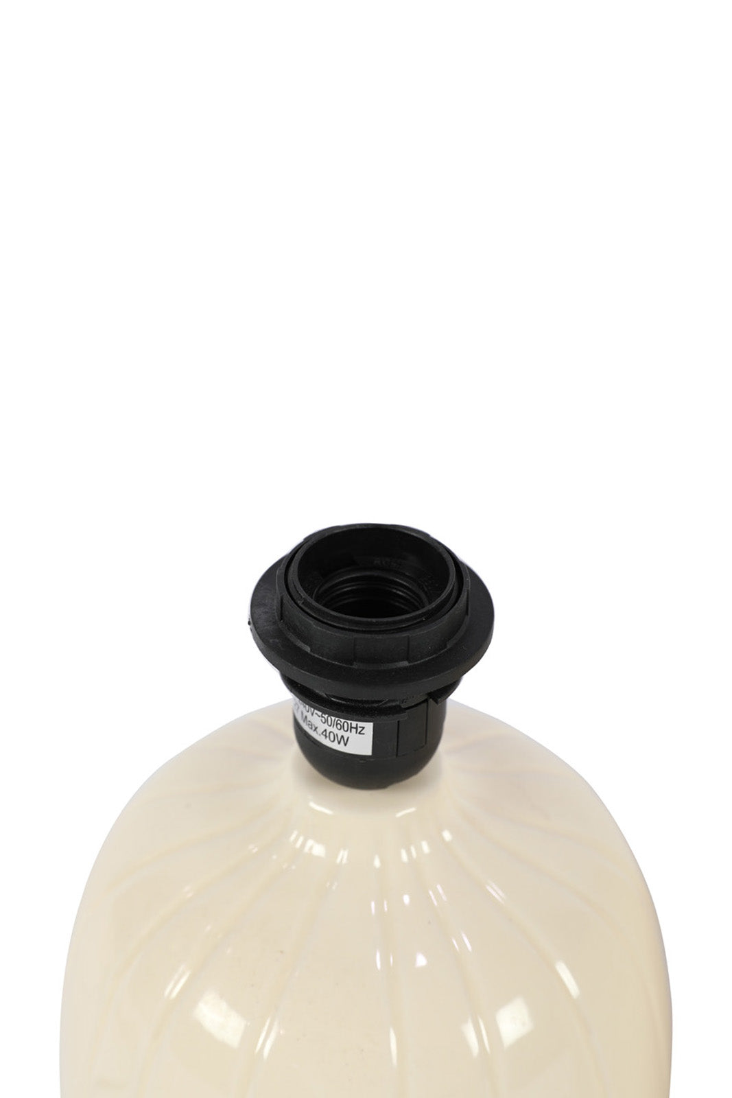Redtag-Cream-Ceramic-Base-Table-Lamp-Category:Lamps,-Colour:Cream,-Deals:New-In,-Dept:Home,-Filter:Home-Decor,-HMW-HOM-Lighting,-New-In-HMW-HOM,-Non-Sale,-S23A,-Section:Homewares-Home-Decor-