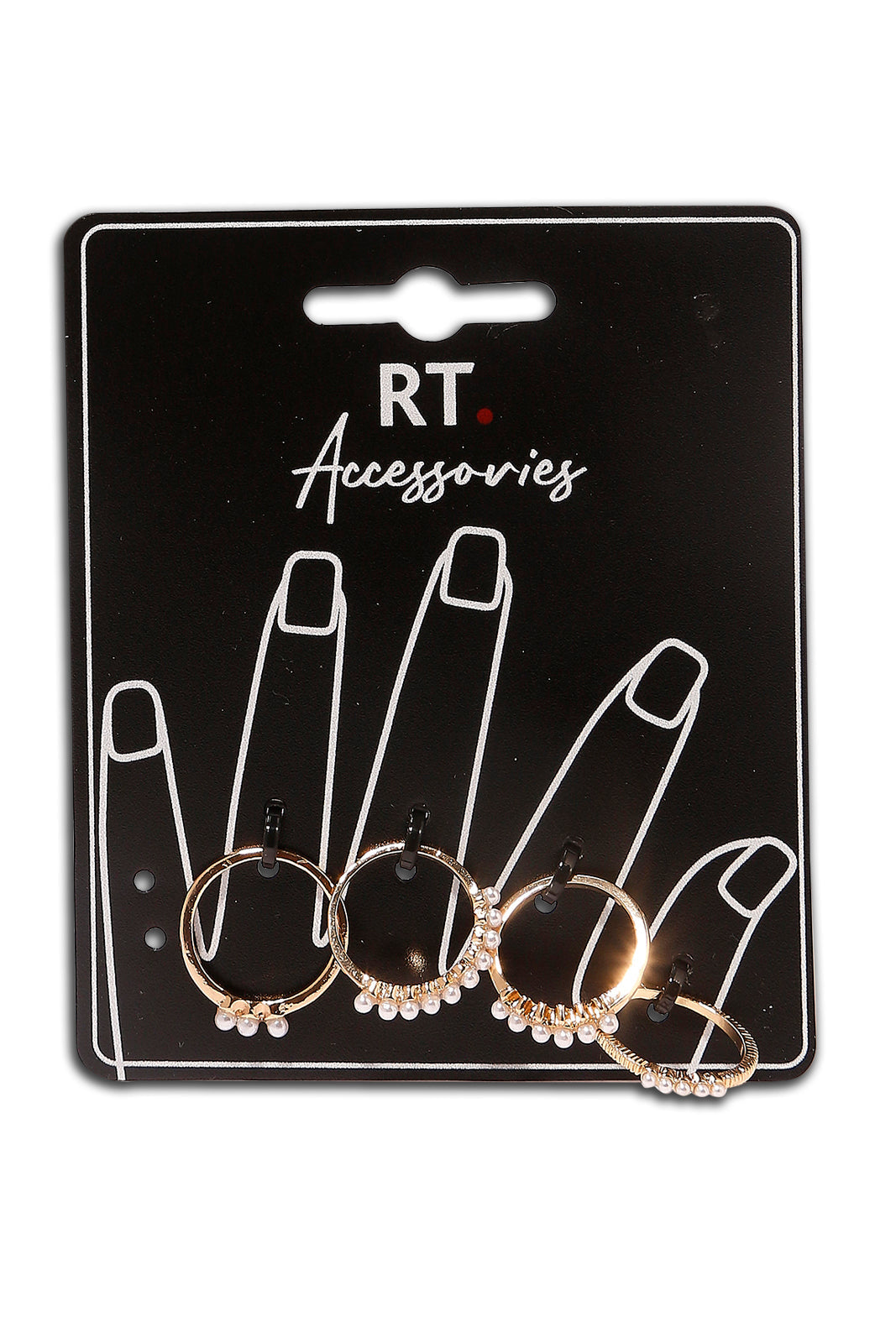 Redtag-Rings-Category:Jewellery,-Colour:Assorted,-Dept:Ladieswear,-Filter:Women's-Accessories,-New-In,-New-In-Women-ACC,-Non-Sale,-S23A,-Section:Women,-Women-Jewellery-Women-