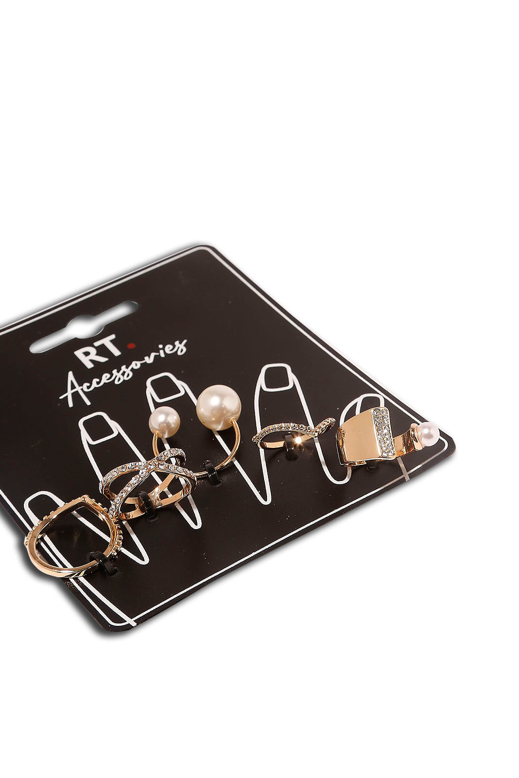 Redtag-Rings-Category:Jewellery,-Colour:Assorted,-Dept:Ladieswear,-Filter:Women's-Accessories,-New-In,-New-In-Women-ACC,-Non-Sale,-S23A,-Section:Women,-Women-Jewellery-Women-