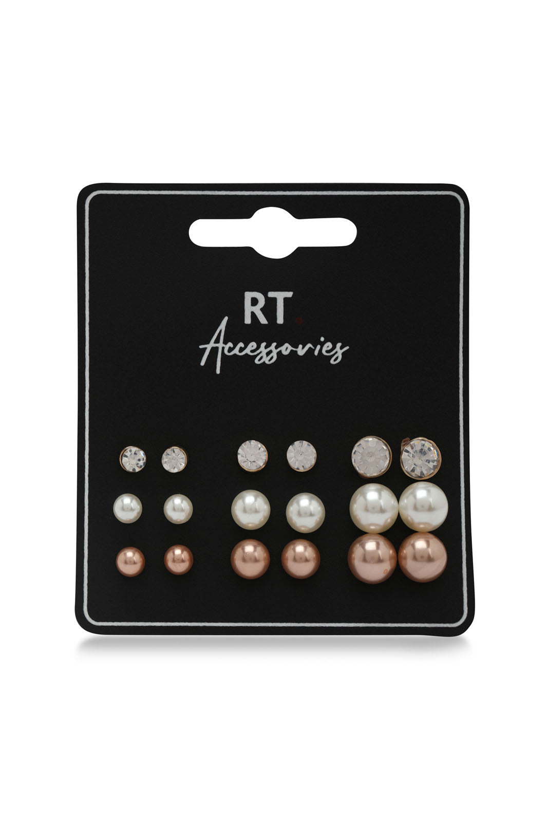 Redtag-Studs-Category:Jewellery,-Colour:Assorted,-Dept:Ladieswear,-Filter:Women's-Accessories,-LEC-Jewellery,-New-In,-New-In-Women-ACC,-Non-Sale,-Section:Women,-W22B-Women-