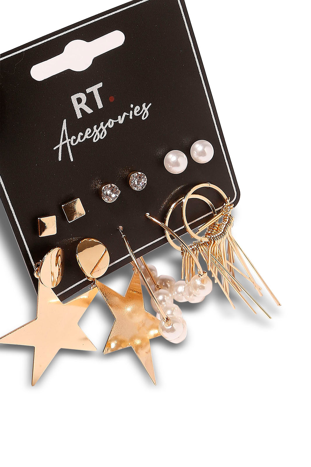 Redtag-Studs-Category:Jewellery,-Colour:Assorted,-Dept:Ladieswear,-Filter:Women's-Accessories,-LEC-Jewellery,-New-In,-New-In-Women-ACC,-Non-Sale,-S23A,-Section:Women-Women-
