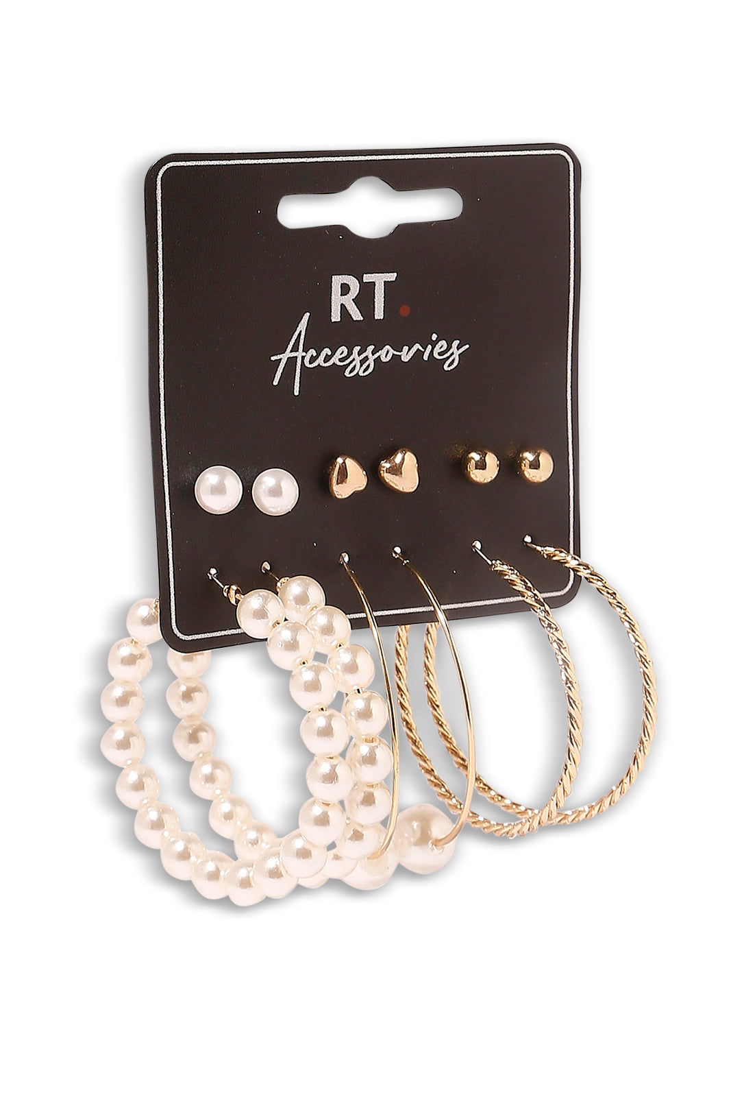 Redtag-Studs-Category:Jewellery,-Colour:Assorted,-Dept:Ladieswear,-Filter:Women's-Accessories,-LEC-Jewellery,-New-In,-New-In-Women-ACC,-Non-Sale,-S23A,-Section:Women-Women-