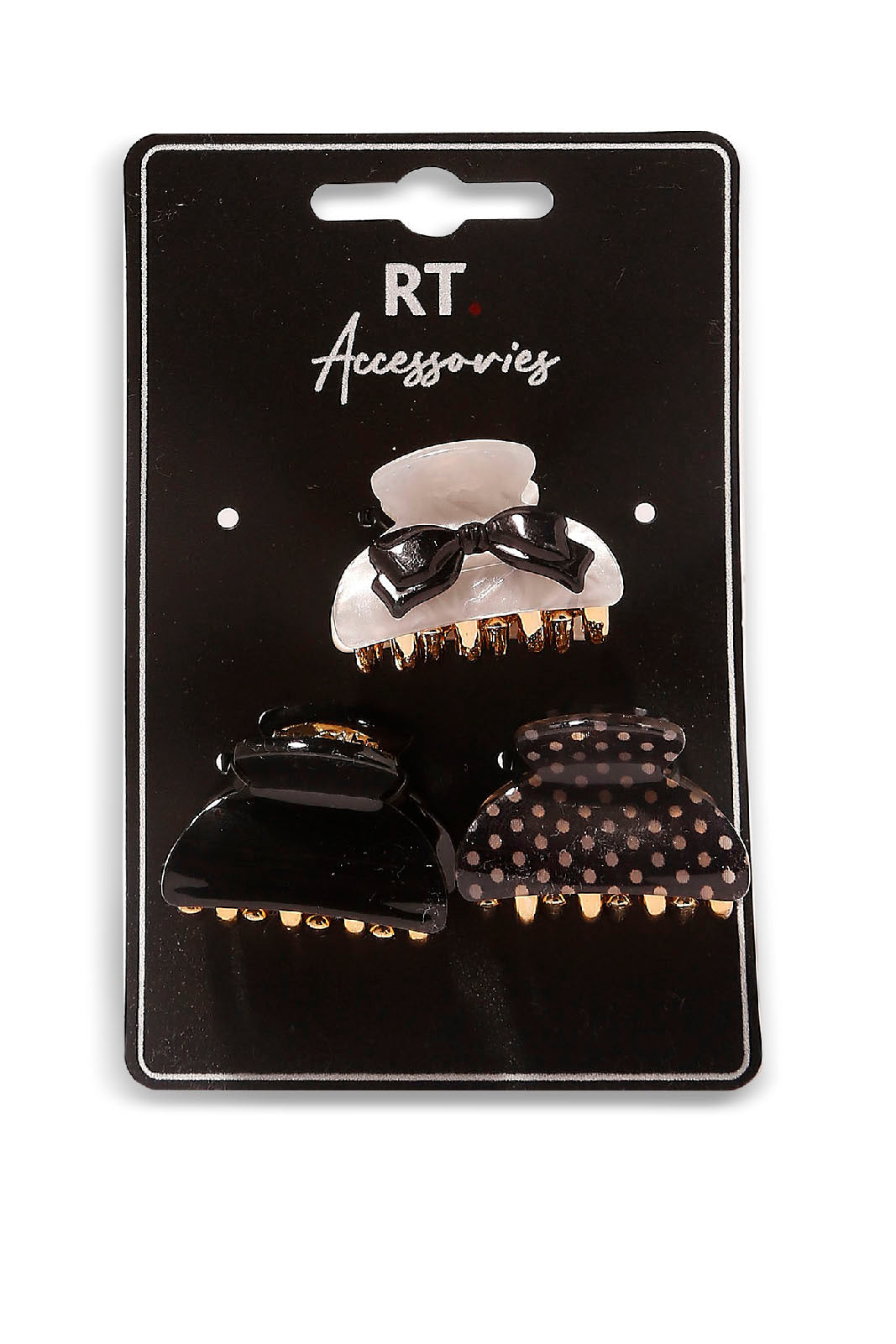 Redtag-Hair-Claw-Category:Hair-Accessories,-Colour:Assorted,-Dept:Ladieswear,-Filter:Women's-Accessories,-LEC-Hair-Accessories,-New-In,-New-In-Women-ACC,-Non-Sale,-Section:Women,-W22B-Women-