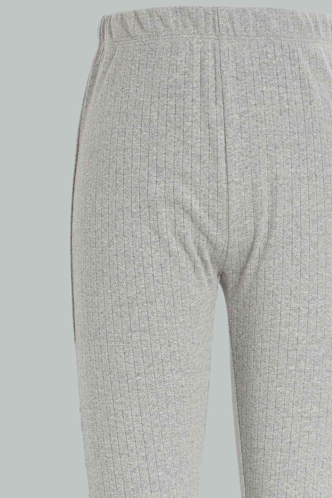 Redtag-Girls-Mid-Grey-Lt-Pink-Thermal-Top-365,-Category:Thermals,-Colour:Grey,-Deals:New-In,-Filter:Senior-Girls-(8-to-14-Yrs),-GSR-Thermals,-New-In-GSR-APL,-Non-Sale,-Section:Girls-(0-to-14Yrs)-Senior-Girls-9 to 14 Years