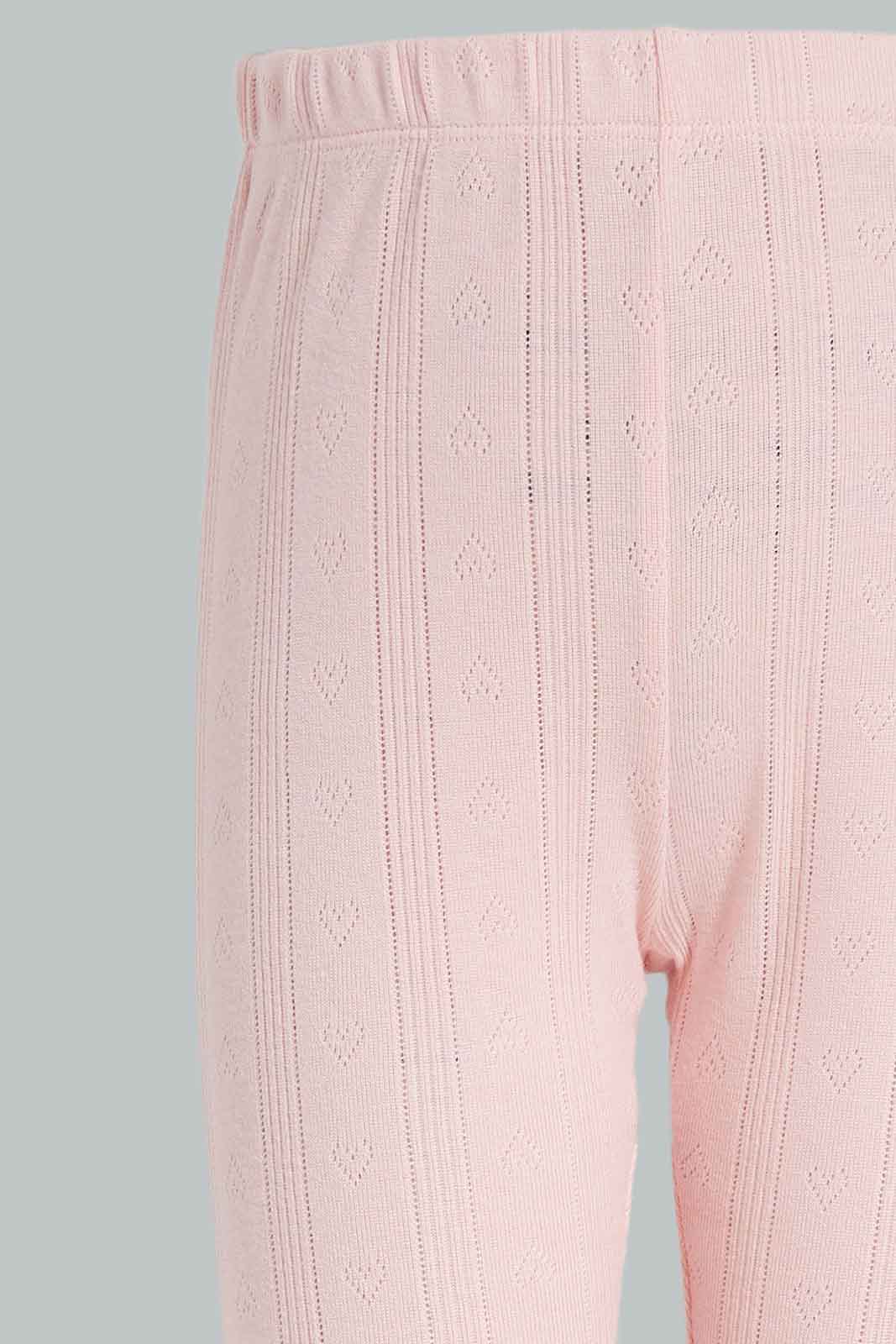 Redtag-Girls-Lt.Pink-Thermal-Set-365,-Category:Thermals,-Colour:Apricot,-Deals:New-In,-Dept:Girls,-Filter:Girls-(2-to-8-Yrs),-GIR-Thermals,-New-In-GIR-APL,-Non-Sale,-Section:Girls-(0-to-14Yrs)-Girls-2 to 8 Years