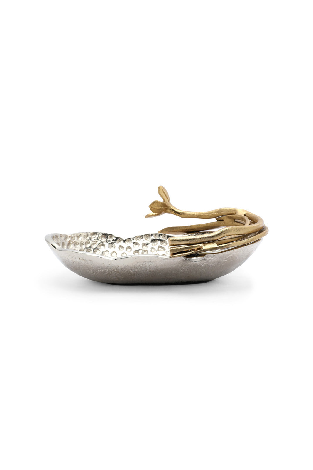 Redtag-Silver-Hammered-Decorative-Bowl-Category:Bowls,-Colour:Silver,-Deals:New-In,-Dept:Home,-Filter:Home-Decor,-HMW-HOM-Decorative-Accessories,-New-In-HMW-HOM,-Non-Sale,-Section:Homewares,-W22B-Home-Decor-