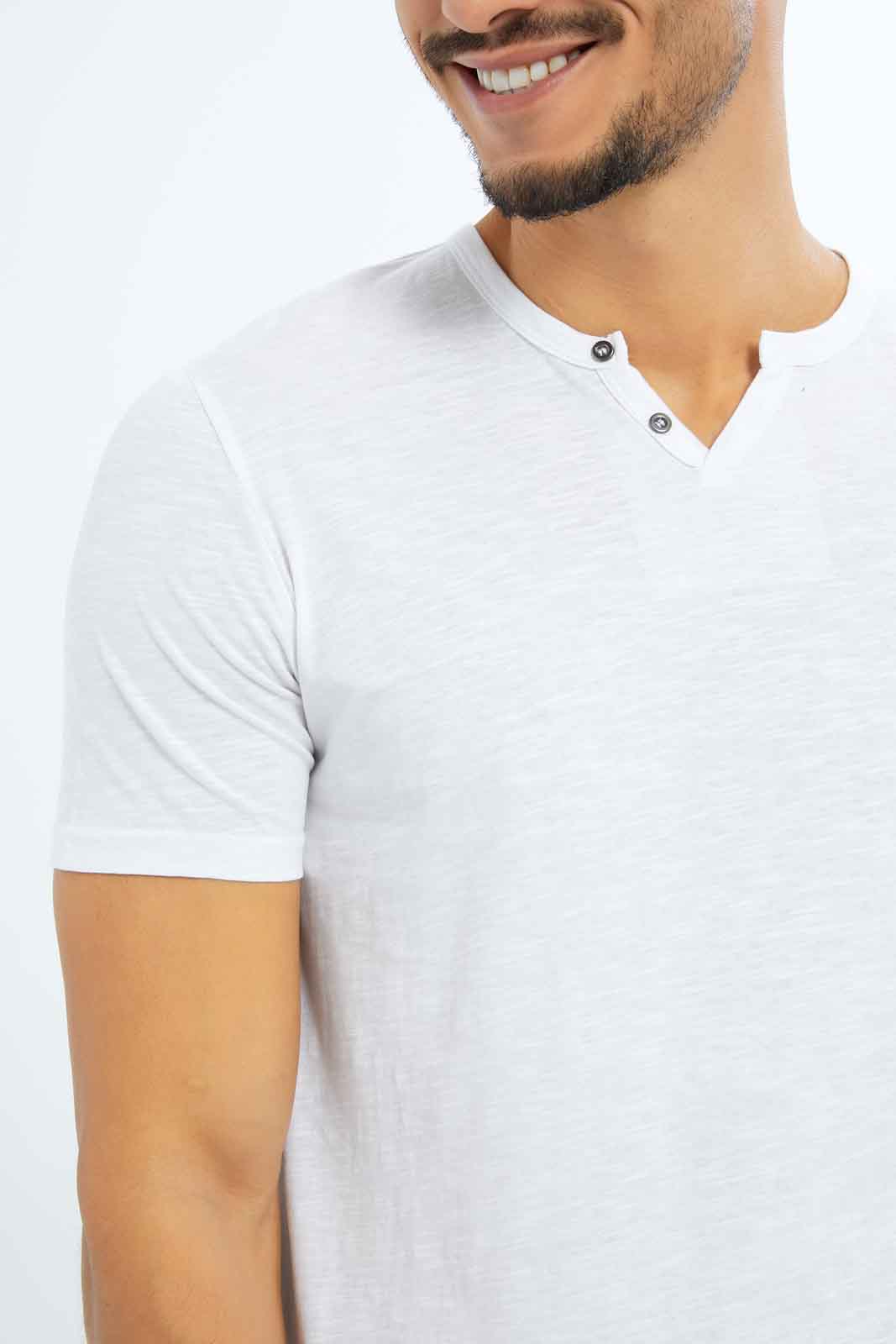 Redtag-Men-White-Notch-Neck-T-Shirt-Category:T-Shirts,-Colour:White,-Deals:New-In,-Dept:Menswear,-Filter:Men's-Clothing,-Men-T-Shirts,-New-In-Men-APL,-Non-Sale,-S23B,-Section:Men-Men's-