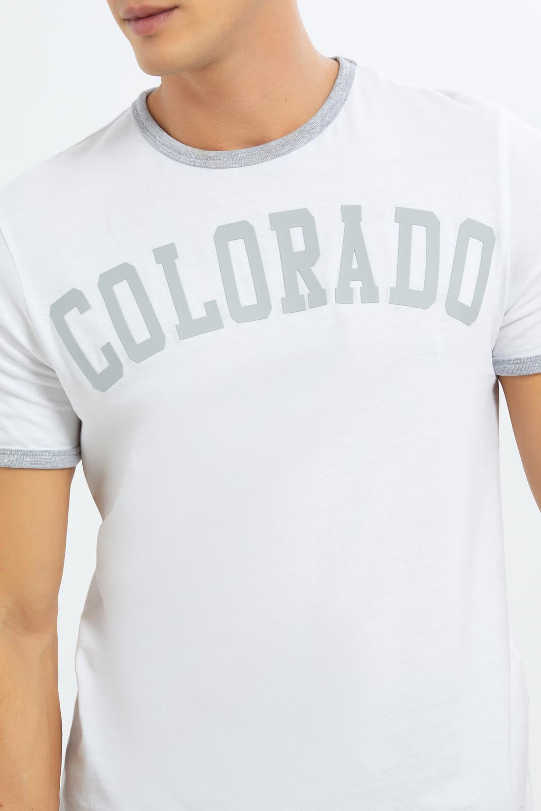Redtag-Men-White-Colorado-Ringer-T-Shirt-Category:T-Shirts,-Colour:White,-Deals:New-In,-Dept:Menswear,-Filter:Men's-Clothing,-Men-T-Shirts,-New-In-Men-APL,-Non-Sale,-S23C,-Section:Men,-TBL-Men's-