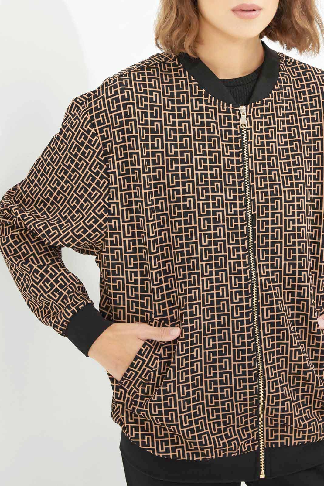 Redtag-Women-Sand-Printed-Bomber-Jacket-(blank),-Category:Jackets,-Colour:Sand,-Deals:New-In,-Dept:Ladieswear,-Filter:Women's-Clothing,-LDC,-LDC-Jackets,-New-In-LDC-APL,-Non-Sale,-S23A,-Section:Women-Women's-