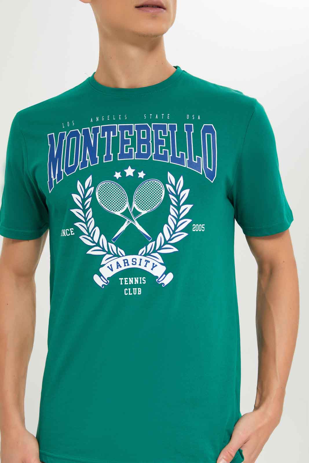 Redtag-Men-Green-Graphic-T-Shirt-Category:T-Shirts,-Colour:Green,-Deals:New-In,-Dept:Menswear,-Filter:Men's-Clothing,-Men-T-Shirts,-New-In-Men-APL,-Non-Sale,-S23A,-Section:Men,-TBL-Men's-