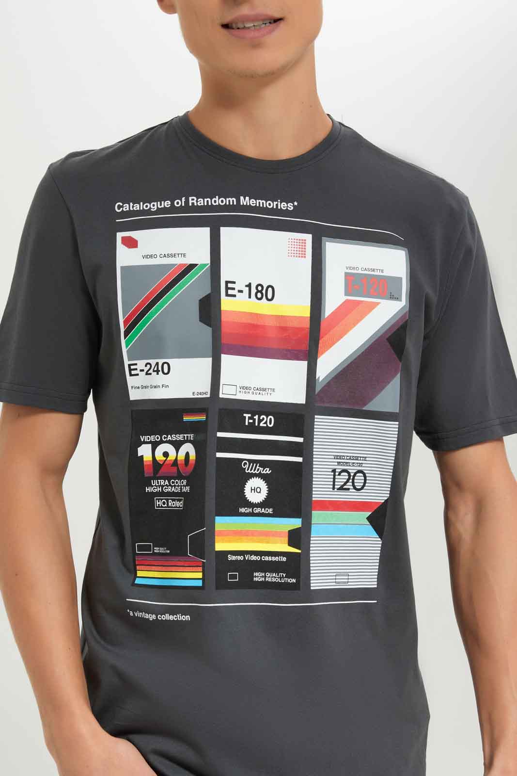 Redtag-Men-Grey-Graphic-T-Shirt-Category:T-Shirts,-Colour:Charcoal,-Deals:New-In,-Dept:Menswear,-Filter:Men's-Clothing,-Men-T-Shirts,-New-In-Men-APL,-Non-Sale,-S23A,-Section:Men,-TBL-Men's-