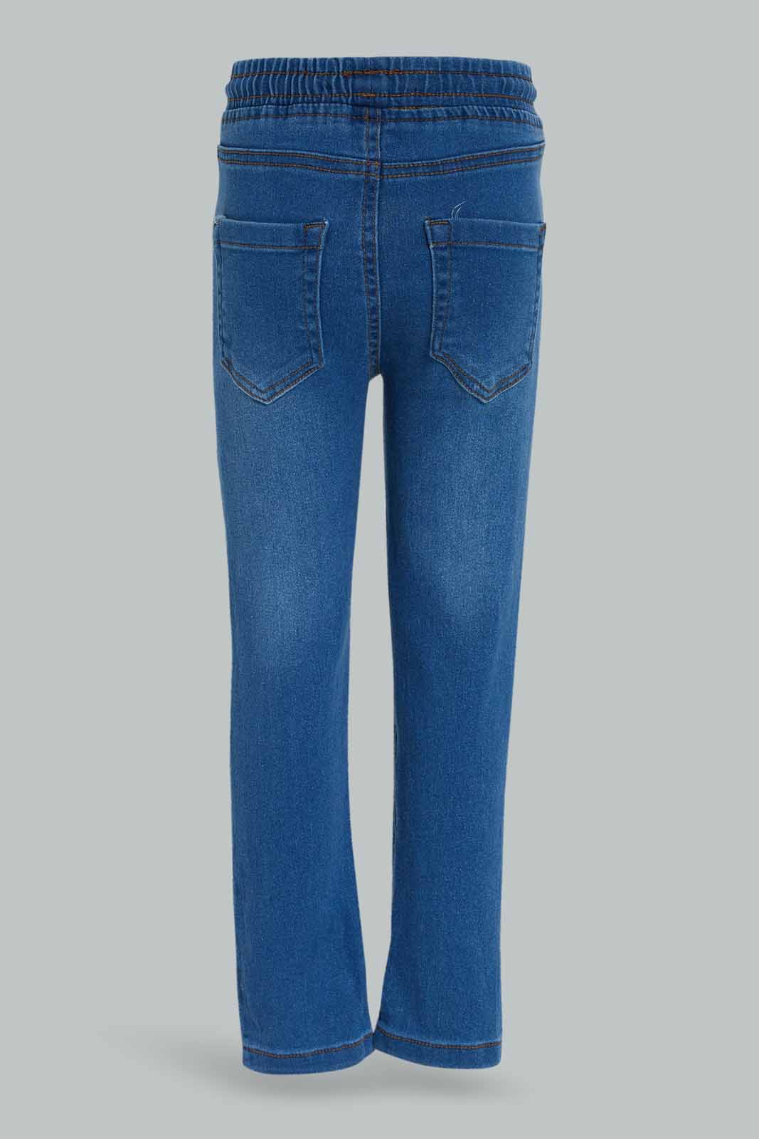 Redtag-Boys-Stone-Wash-Elasticated-Waist-Jean-365,-BOY-Jeans,-Category:Jeans,-Colour:Stonewash,-Deals:New-In,-Dept:Boys,-Filter:Boys-(2-to-8-Yrs),-New-In-BOY-APL,-Non-Sale,-Section:Boys-(0-to-14Yrs),-TBL-Boys-2 to 8 Years