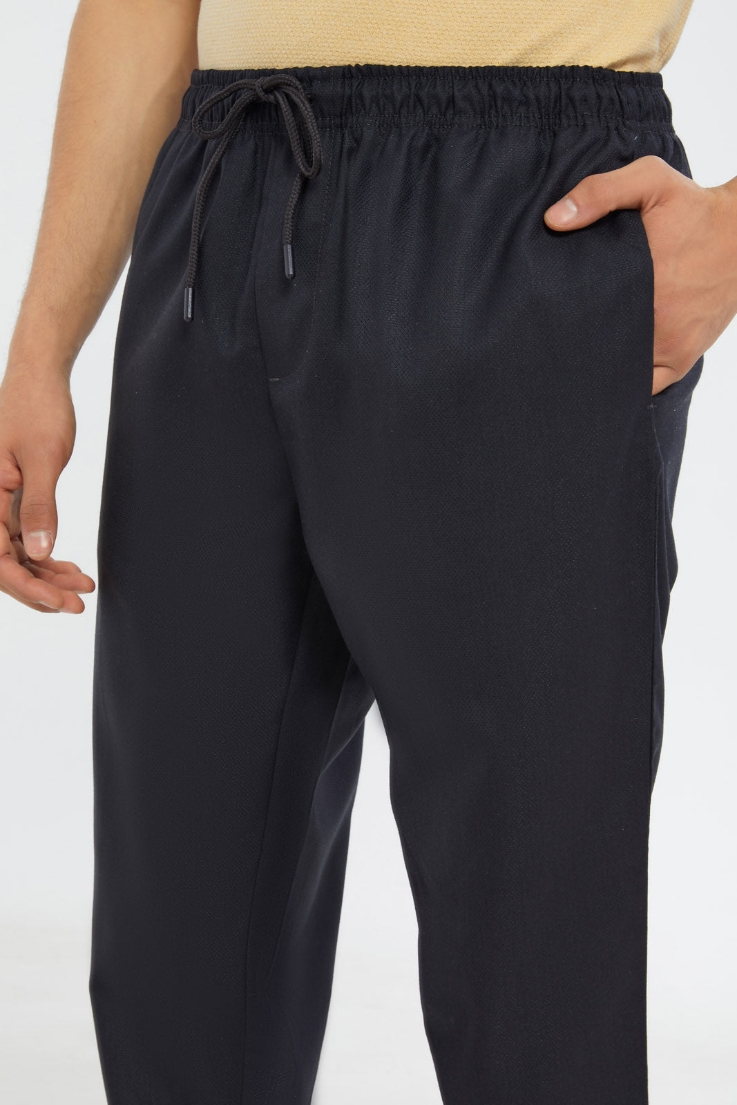 Redtag-Men-Navy-Pull-On-Trousers-CAPSULE-BUY,-Category:Trousers,-Colour:Navy,-Deals:New-In,-Dept:Menswear,-Filter:Men's-Clothing,-H1:MWR,-H2:GEN,-H3:TRS,-H4:CTR,-Men-Trousers,-New-In-Men-APL,-Non-Sale,-S23C,-Season:S23C,-Section:Men-Men's-