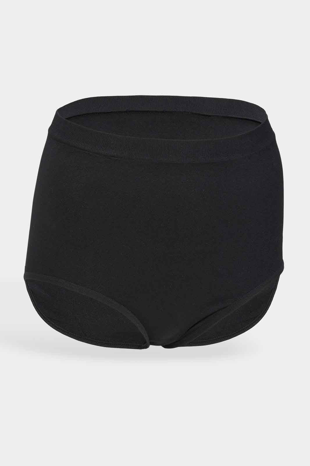 Redtag-Women-Black-Color-Single-Full-Brief-Category:Briefs,-Colour:Black,-Deals:New-In,-Dept:Ladieswear,-Filter:Women's-Clothing,-New-In-Women-APL,-Non-Sale,-S23A,-Section:Women,-Women-Briefs--