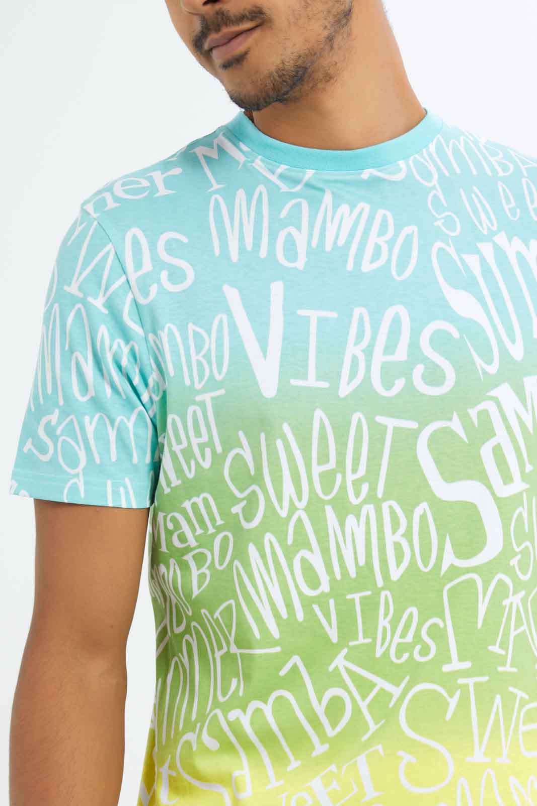 Redtag-Men-Ombre-Graffiti-Print-T-Shirt-Category:T-Shirts,-Colour:Assorted,-Deals:New-In,-Dept:Menswear,-Filter:Men's-Clothing,-Men-T-Shirts,-New-In-Men-APL,-Non-Sale,-S23B,-Section:Men-Men's-