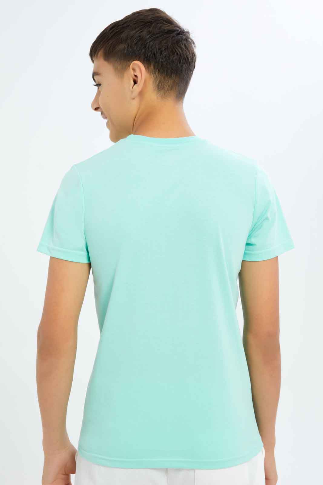 Redtag-Boys-Black/Mint-2-Pc-Pack-Short-Sleeve-Tshirt-BSR-T-Shirts,-Category:T-Shirts,-Colour:Assorted,-Deals:New-In,-Dept:Boys,-Filter:Senior-Boys-(8-to-14-Yrs),-New-In-BSR-APL,-Non-Sale,-S23A,-Section:Boys-(0-to-14Yrs)-Senior-Boys-9 to 14 Years